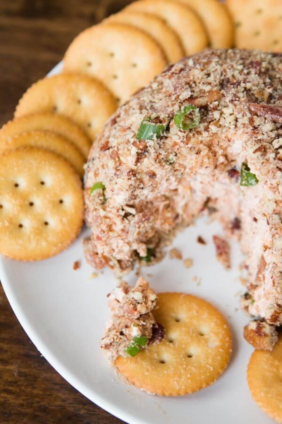 Fisher Nuts BBQ Bacon Cheese Ball